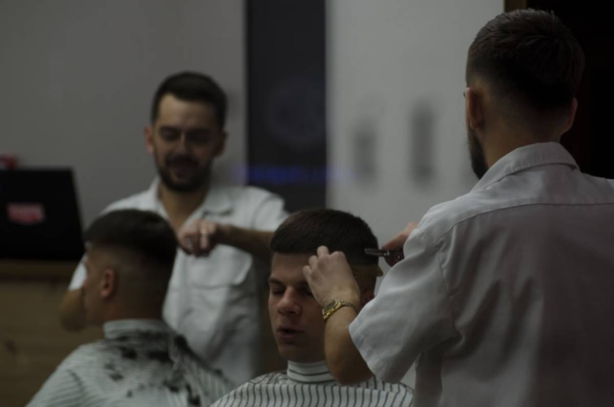 Military haircut 